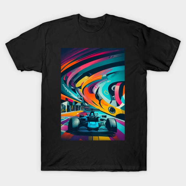 Formula One Car T-Shirt by GreenBox10
